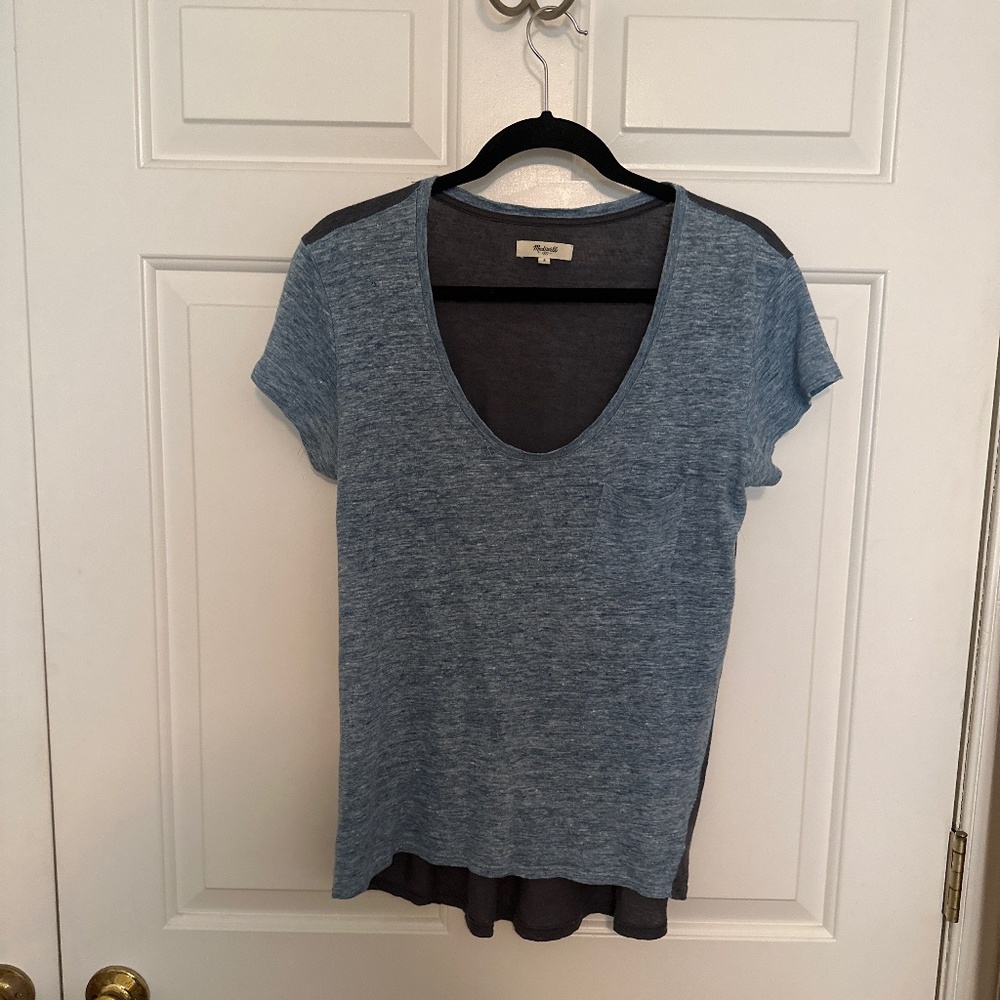 Madewell 💯 linen tee size small
